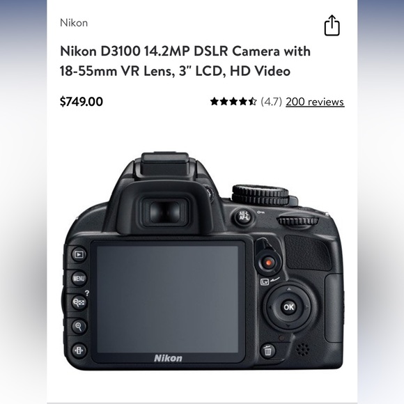 Nikon D3100 digital camera - Picture 10 of 10